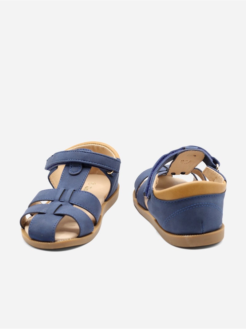 Sandalias para ponerse - Doremi Azul oscuro - Kiabi