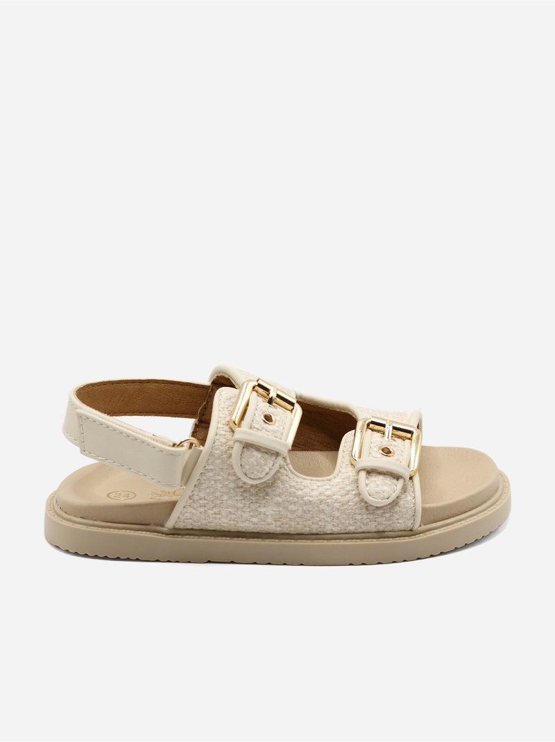 Sandalias para ponerse - Doremi Beige - Kiabi
