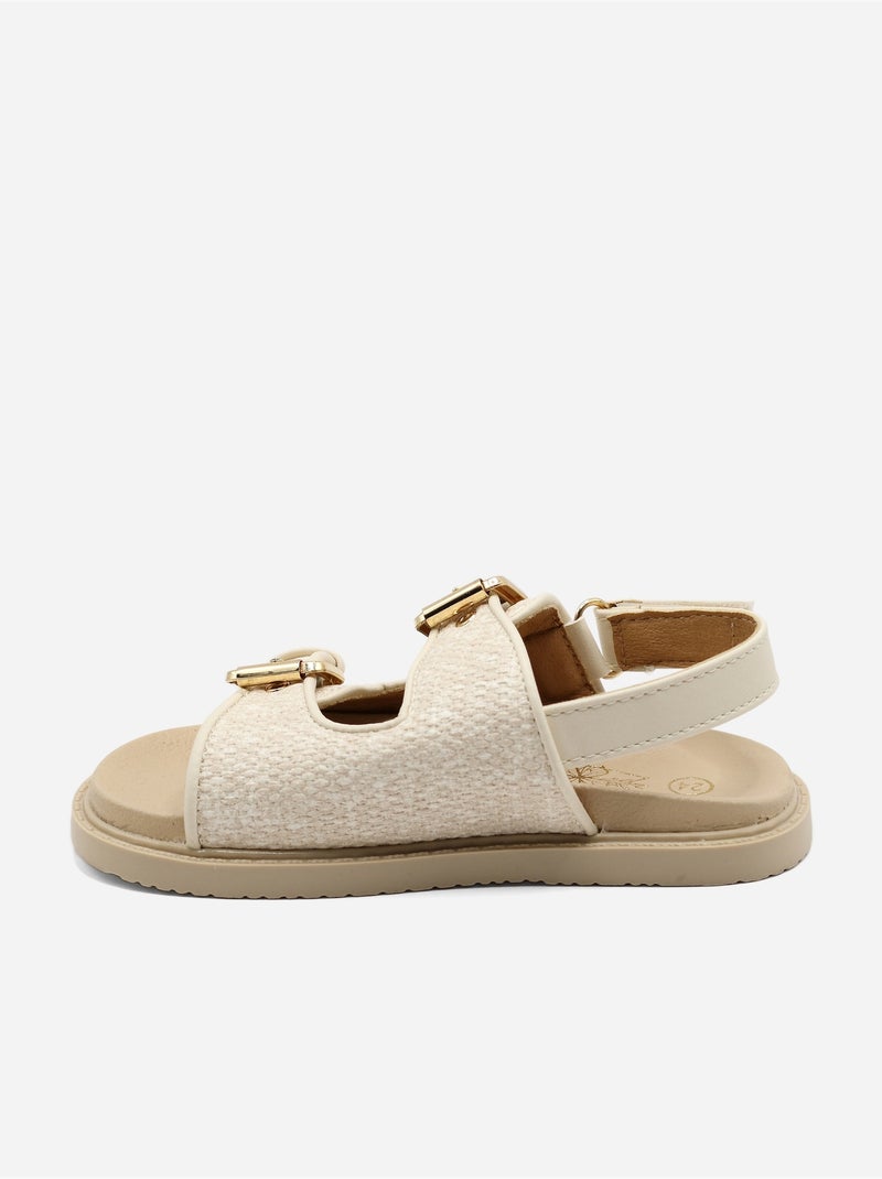 Sandalias para ponerse - Doremi Beige - Kiabi