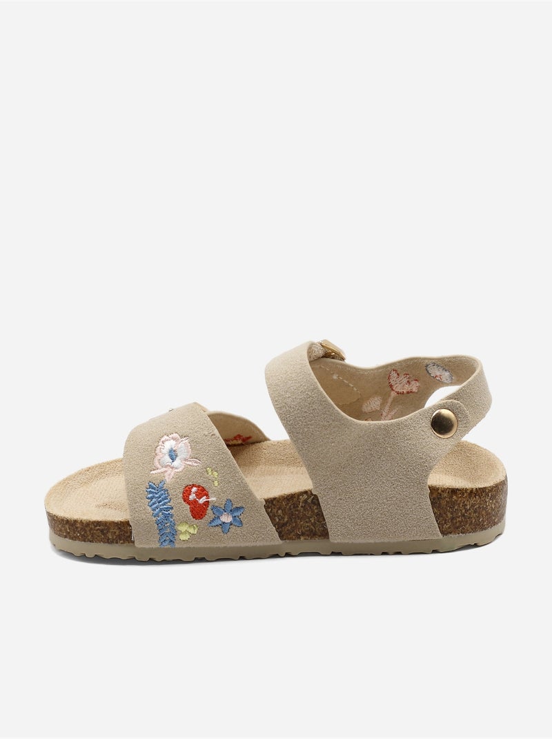Sandalias para ponerse - Doremi Beige - Kiabi