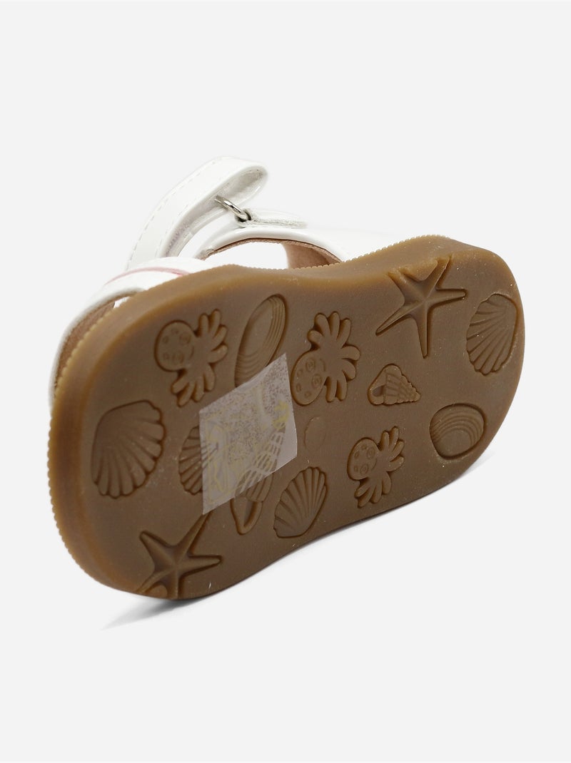 Sandalias para ponerse - Doremi Blanco - Kiabi