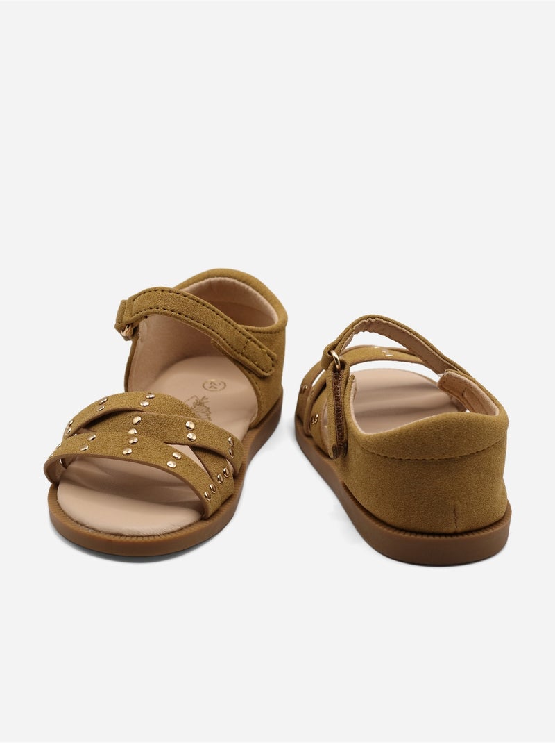 Sandalias para ponerse - Doremi Camel - Kiabi
