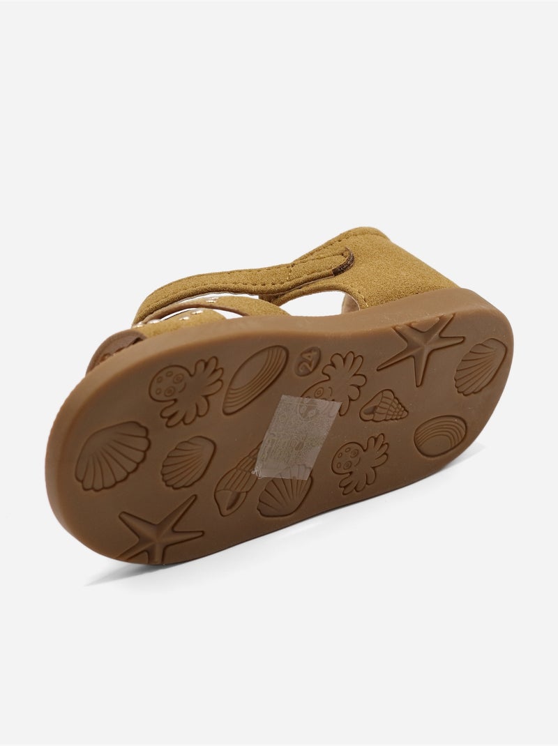 Sandalias para ponerse - Doremi Camel - Kiabi