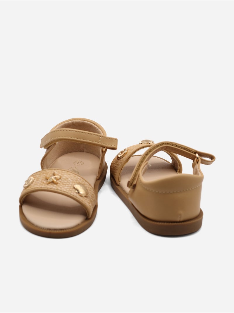 Sandalias para ponerse - Doremi Camel - Kiabi