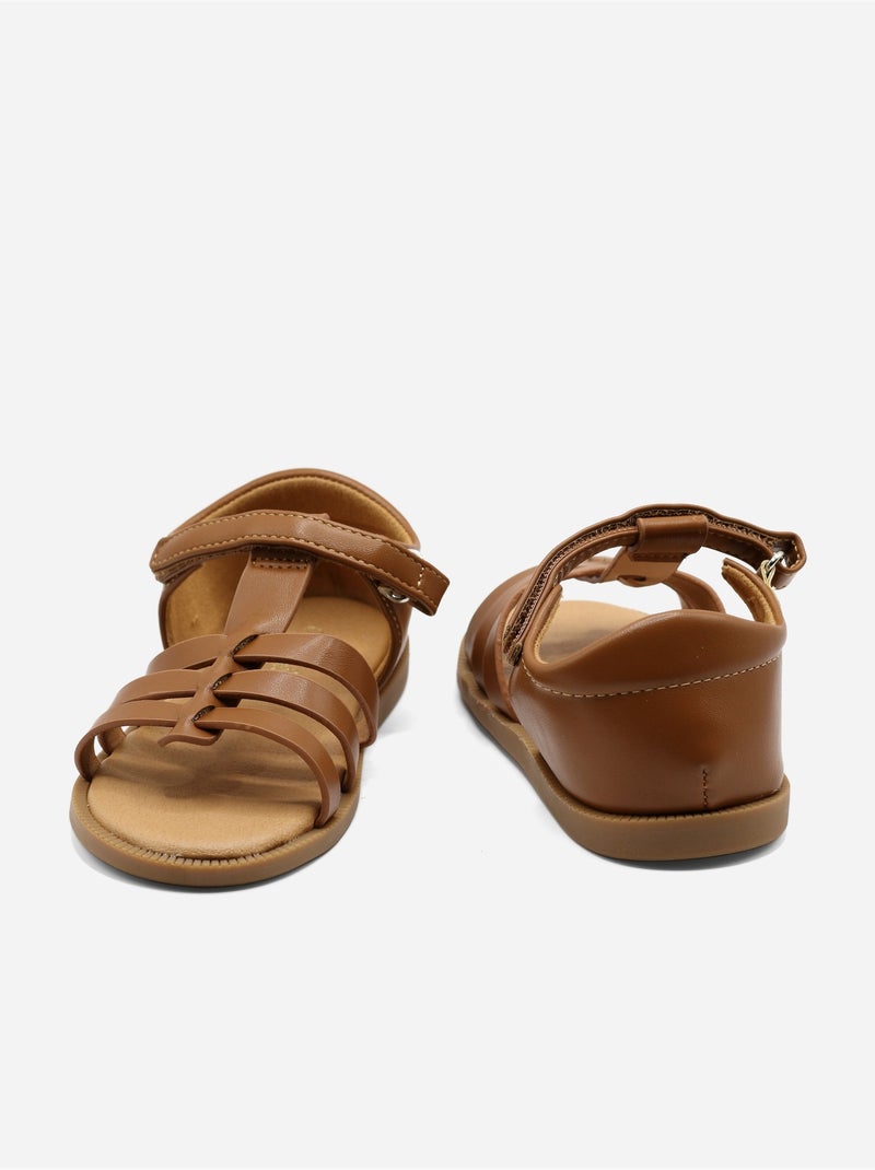 Sandalias para ponerse - Doremi Camel - Kiabi