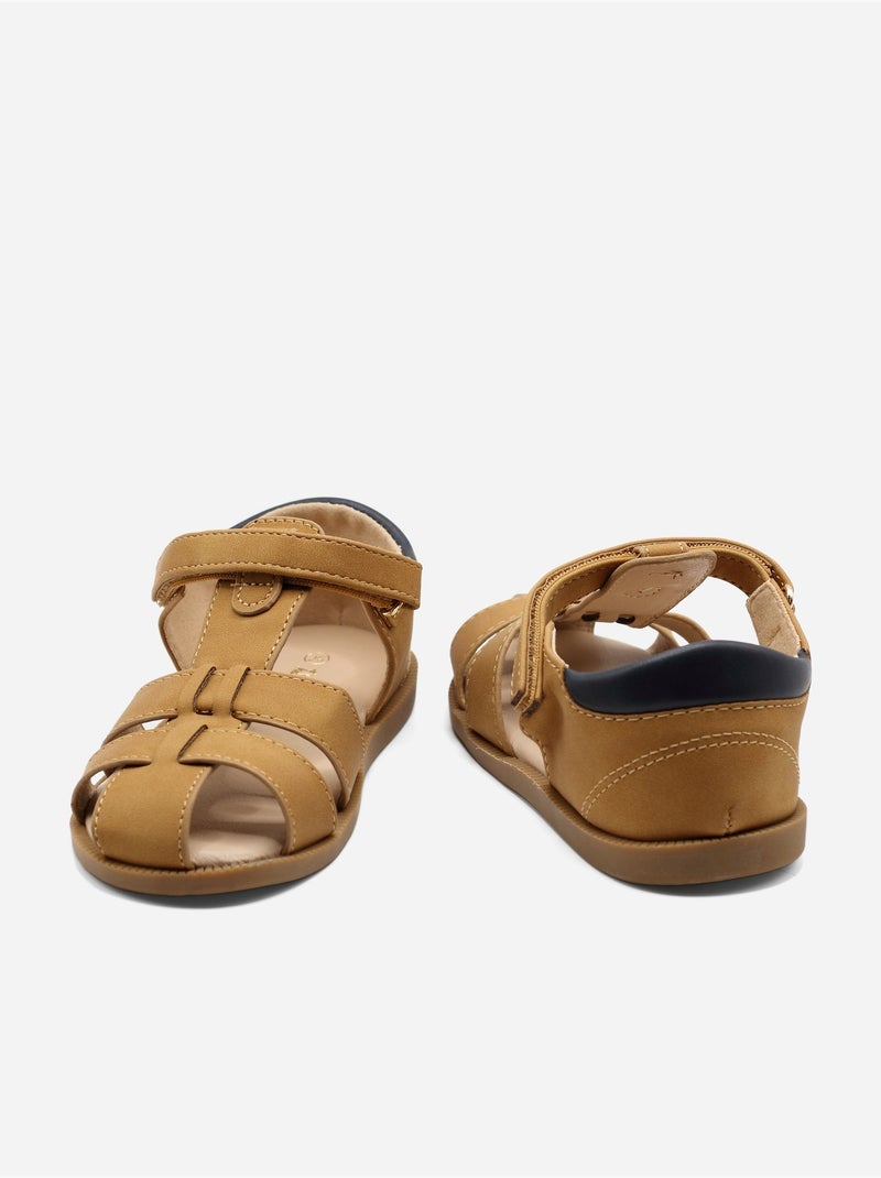 Sandalias para ponerse - Doremi Camel - Kiabi