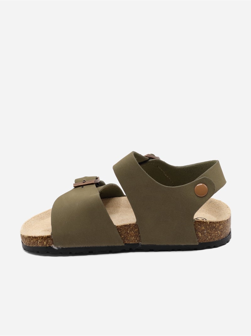 Sandalias para ponerse - Doremi Caqui - Kiabi