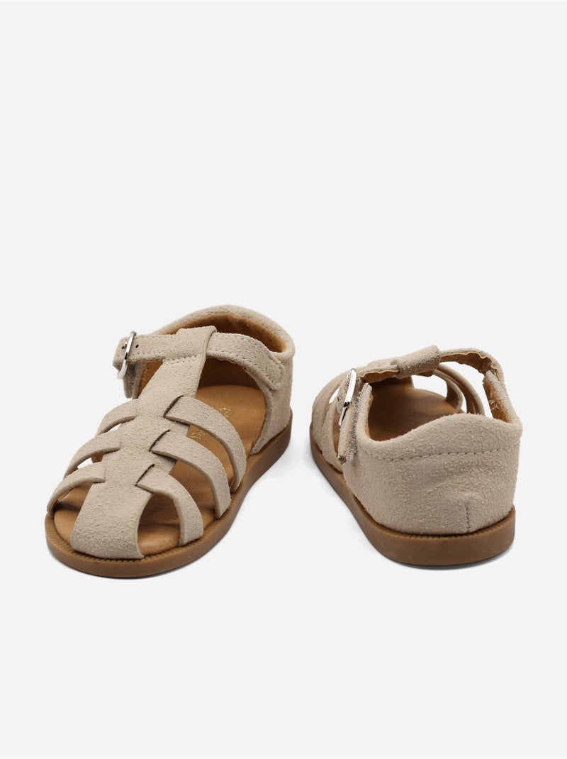 Sandalias para ponerse - Doremi Crema - Kiabi