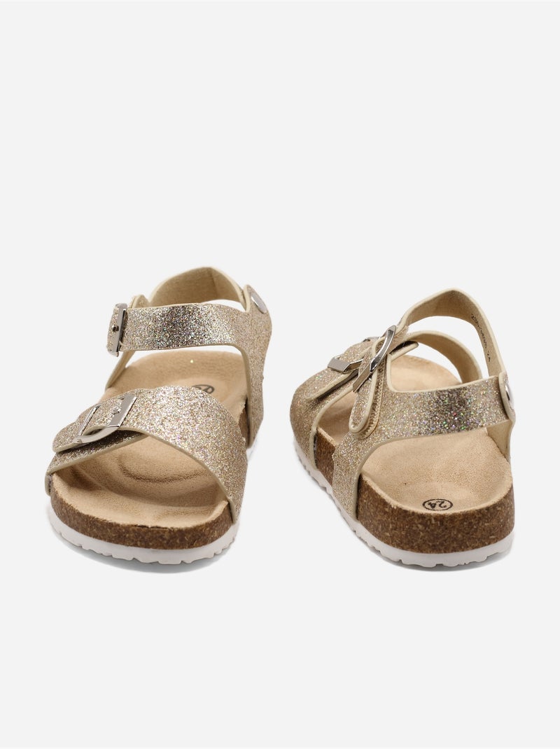 Sandalias para ponerse - Doremi Dorado/Oro - Kiabi