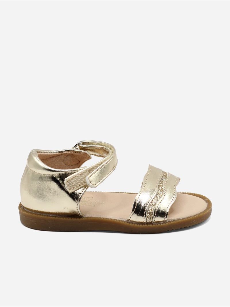 Sandalias para ponerse - Doremi Dorado/Oro - Kiabi