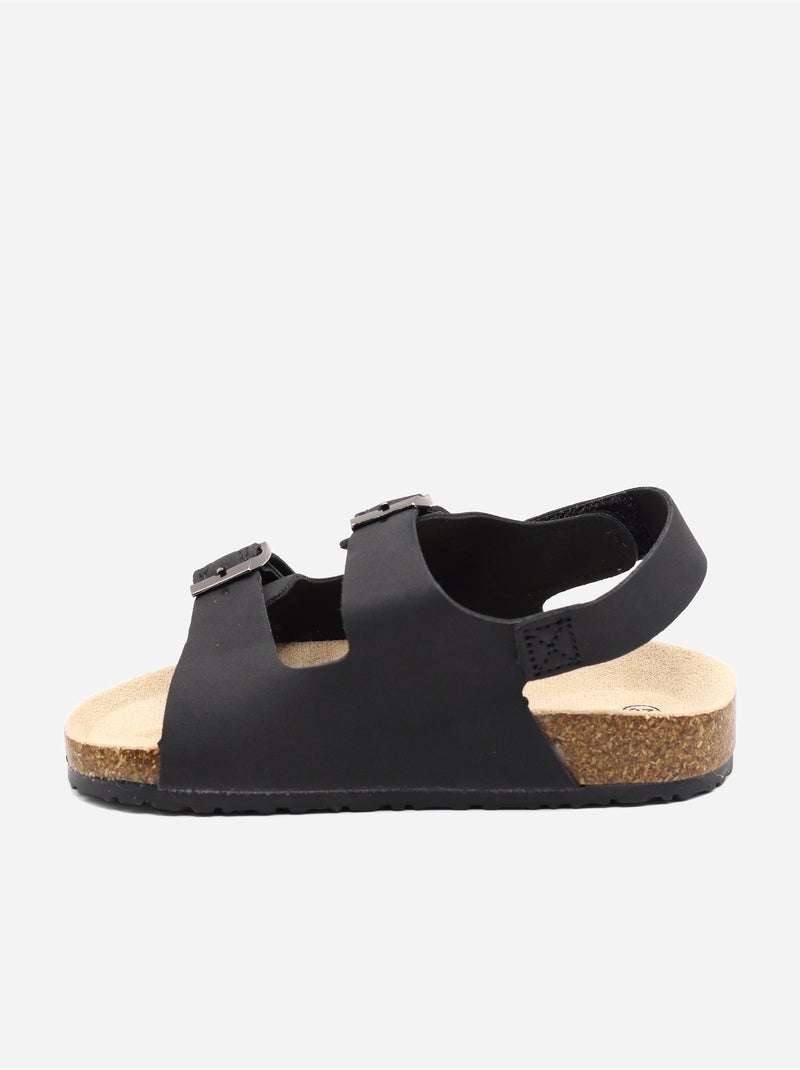 Sandalias para ponerse - Doremi Negro - Kiabi