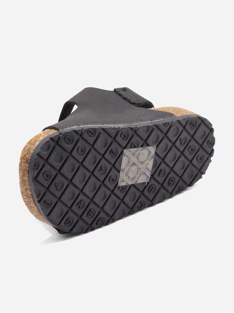 Sandalias para ponerse - Doremi Negro - Kiabi