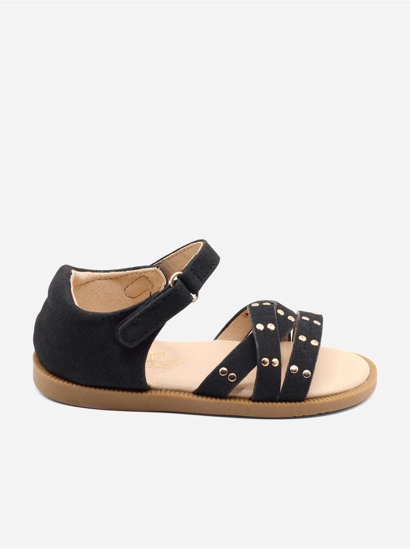 Sandalias para ponerse - Doremi Negro - Kiabi