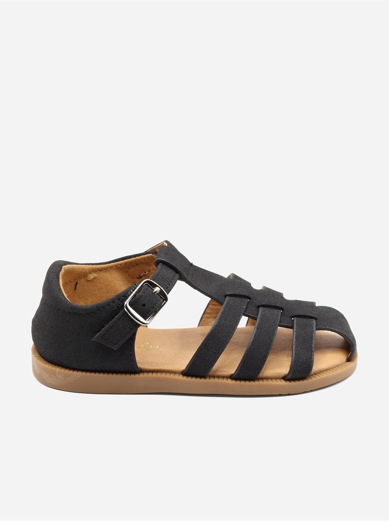 Sandalias para ponerse - Doremi Negro - Kiabi