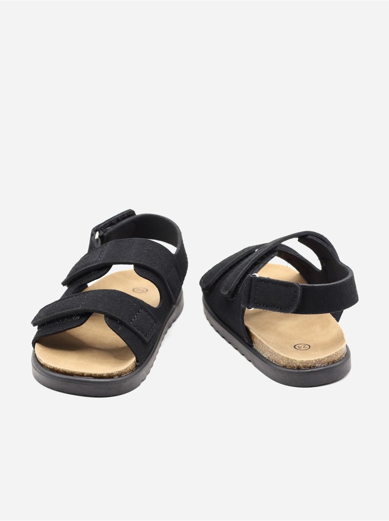 Sandalias para ponerse - Doremi Negro - Kiabi