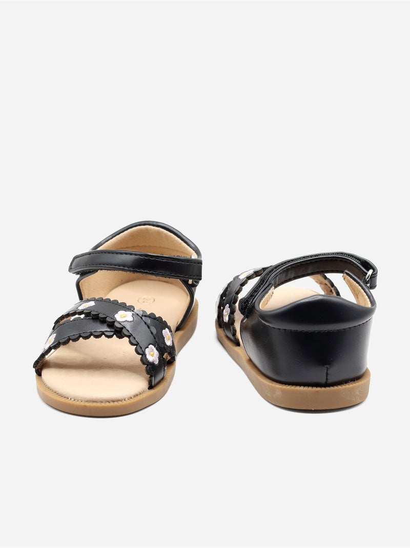 Sandalias para ponerse - Doremi Negro - Kiabi