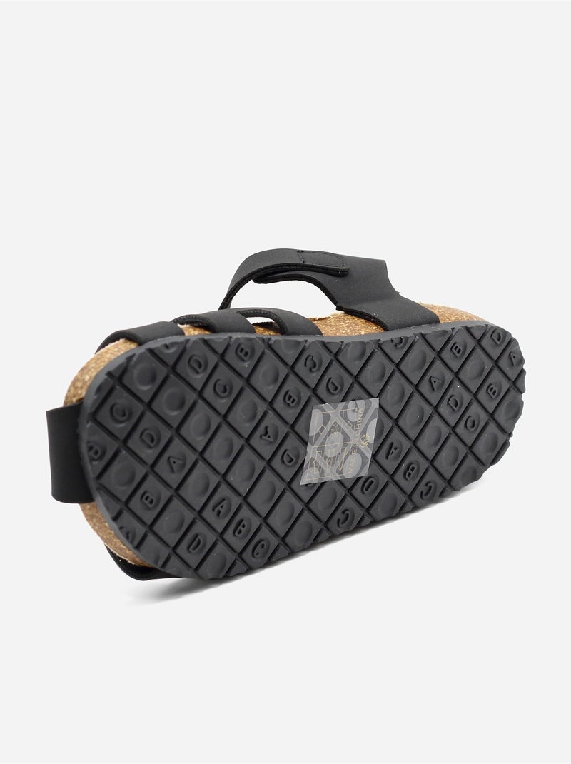 Sandalias para ponerse - Doremi Negro - Kiabi