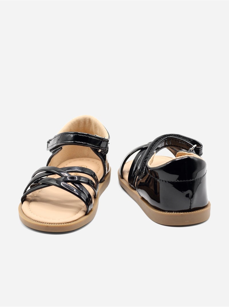 Sandalias para ponerse - Doremi Negro - Kiabi