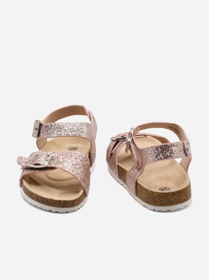 Sandalias para ponerse - Doremi Rosa - Kiabi