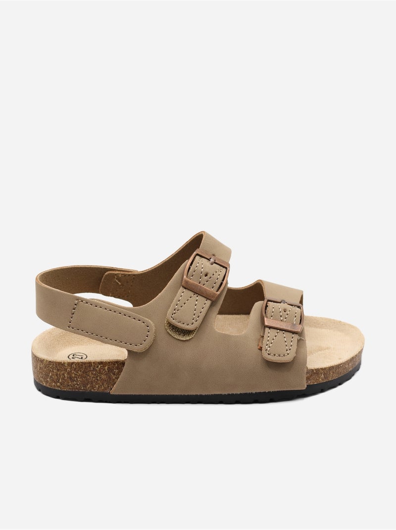 Sandalias para ponerse - Doremi Taupe - Kiabi