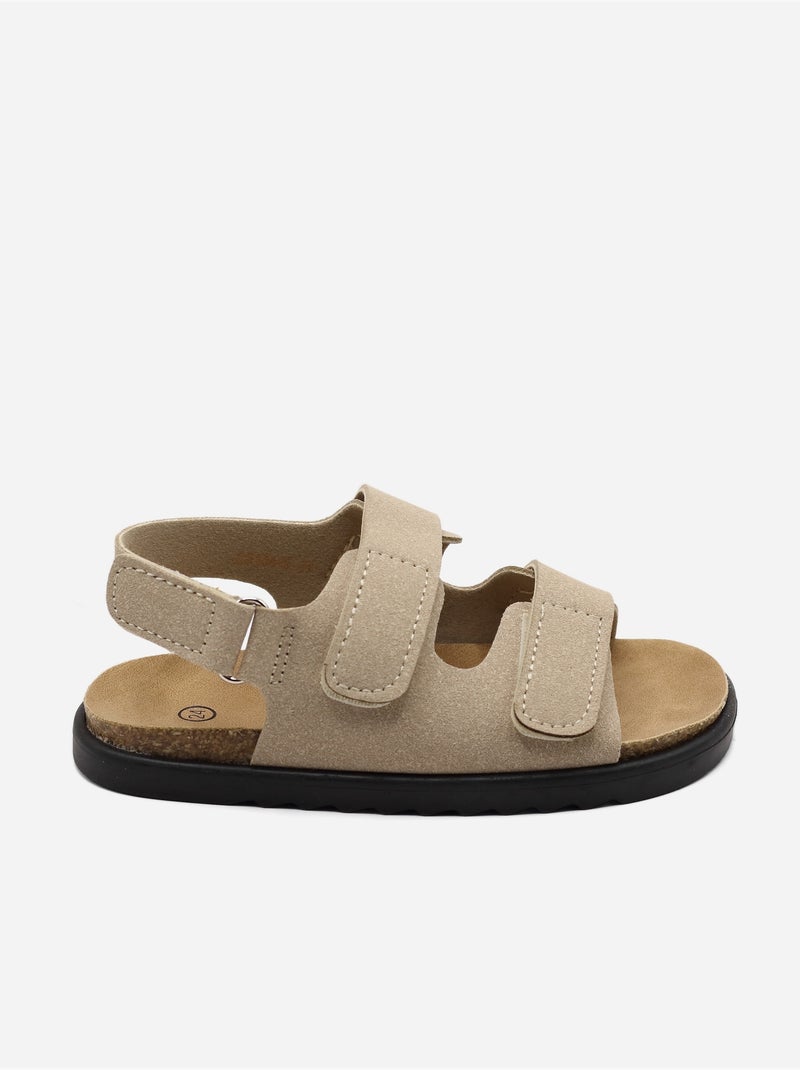 Sandalias para ponerse - Doremi Taupe - Kiabi