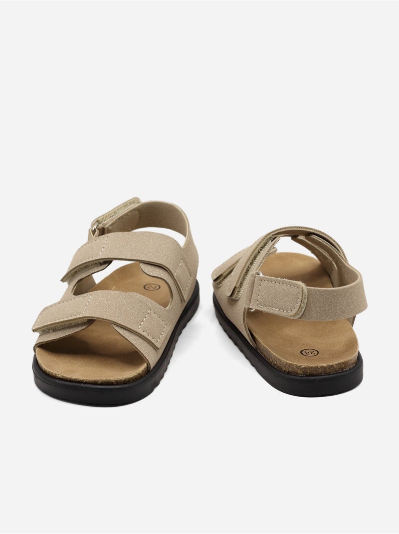 Sandalias para ponerse - Doremi Taupe - Kiabi