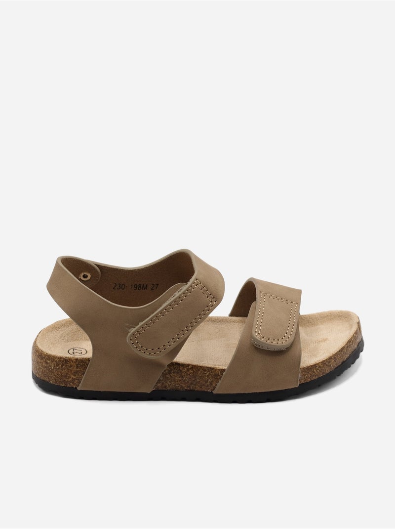 Sandalias para ponerse - Doremi Taupe - Kiabi