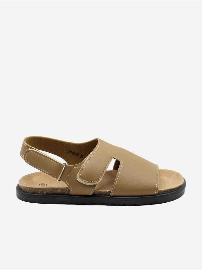 Sandalias para ponerse - Doremi Taupe - Kiabi