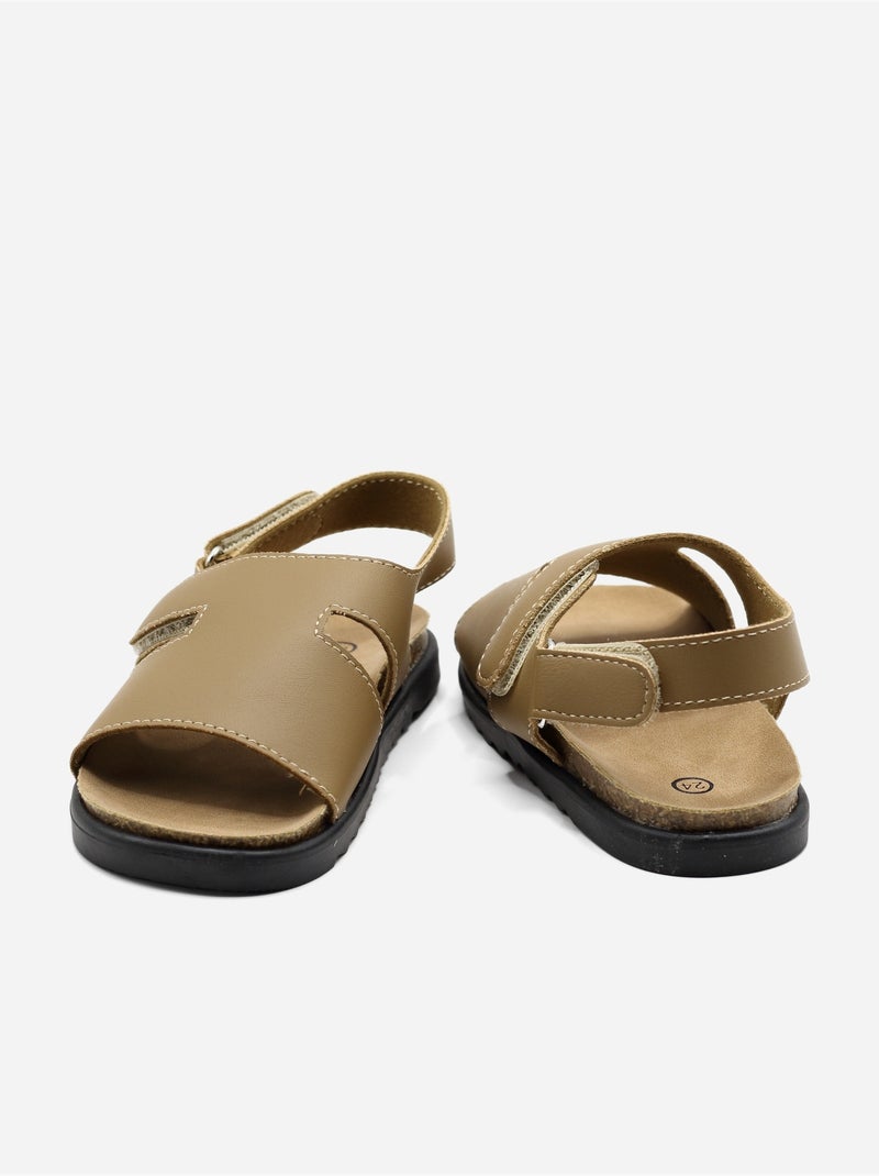 Sandalias para ponerse - Doremi Taupe - Kiabi