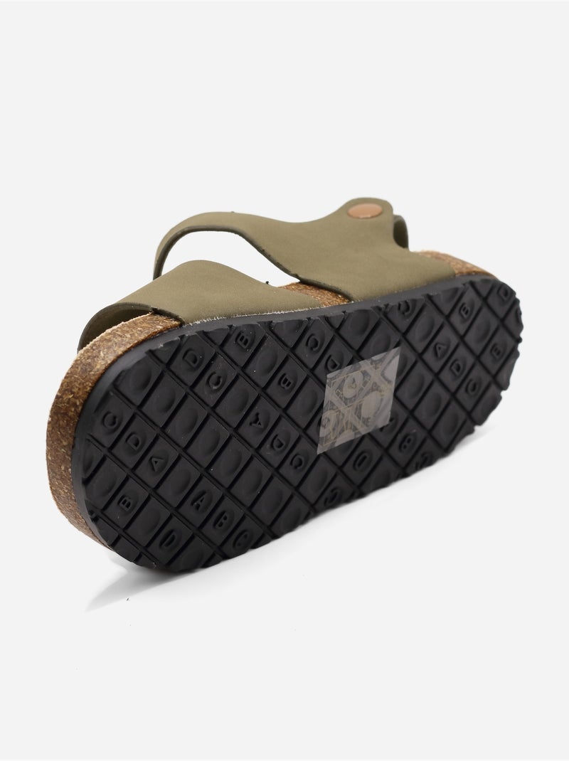 Sandalias para ponerse - Doremi Verde - Kiabi