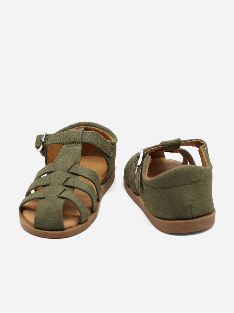 Sandalias para ponerse - Doremi Verde - Kiabi