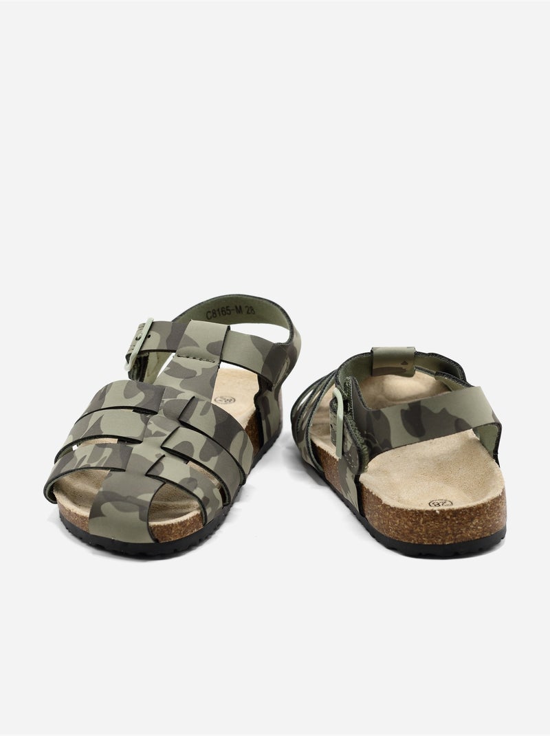 Sandalias para ponerse - Doremi Verde - Kiabi