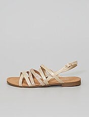 Las mejores sandalias planas de Mujer | Kiabi