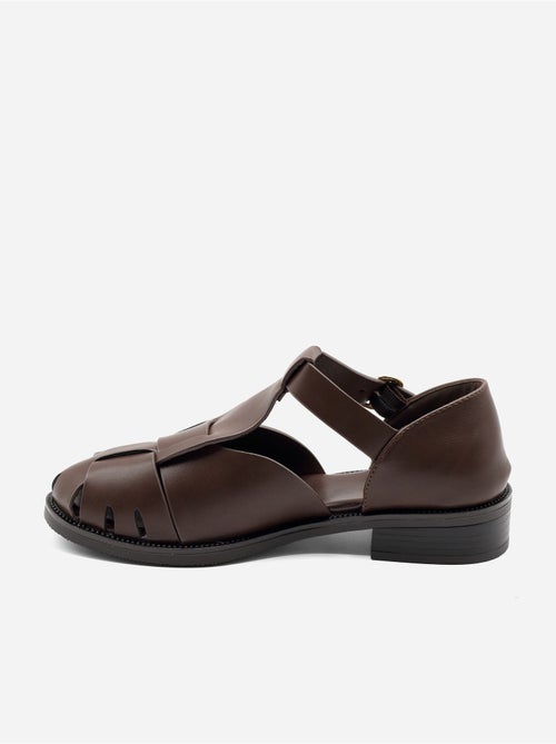 Sandalias planas cerradas - Kiabi Sandalias planas cerradas - Kiabi