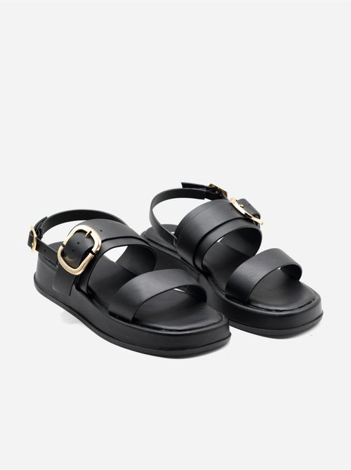 Sandalias planas con plataforma - Kiabi