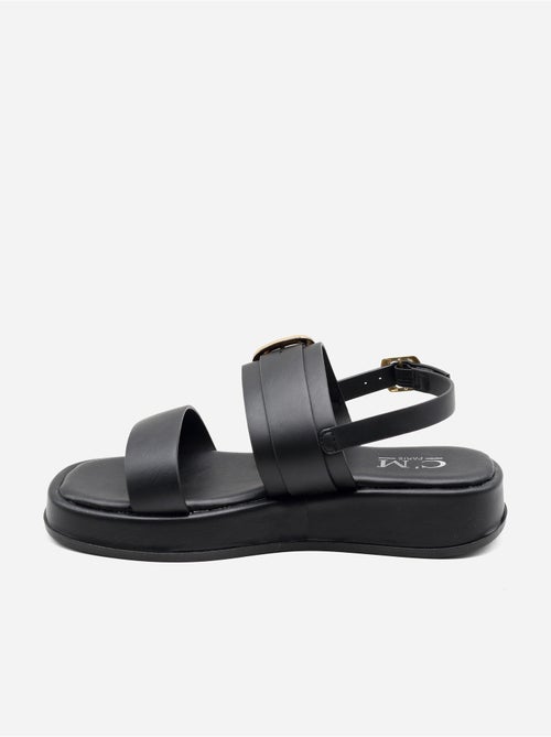 Sandalias planas con plataforma - Kiabi