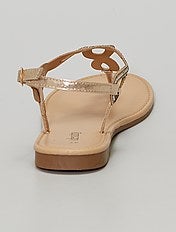 Las mejores sandalias planas de Mujer | Kiabi