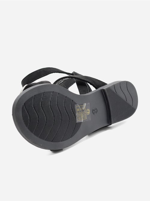 Sandalias planas con tiras cruzadas - Kiabi Sandalias planas con tiras cruzadas - Kiabi