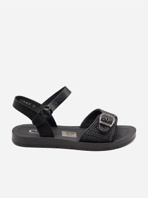 Sandalias planas correa cruzada - Kiabi