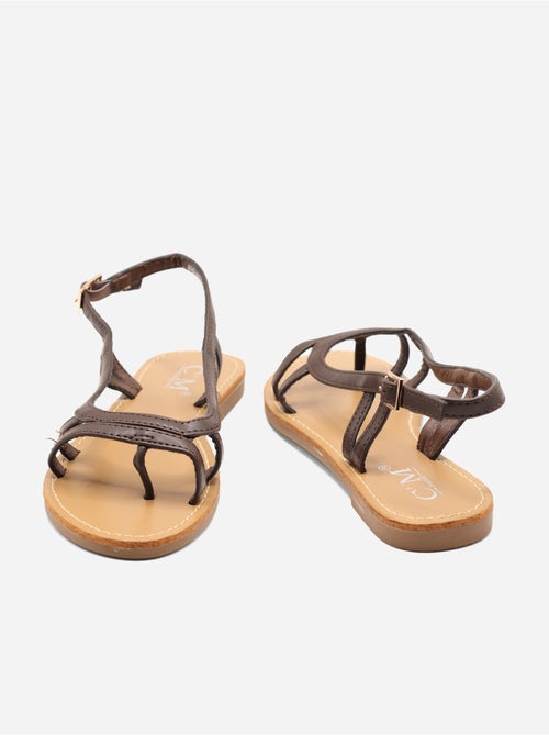 Sandalias planas de diseño delicado - Kiabi