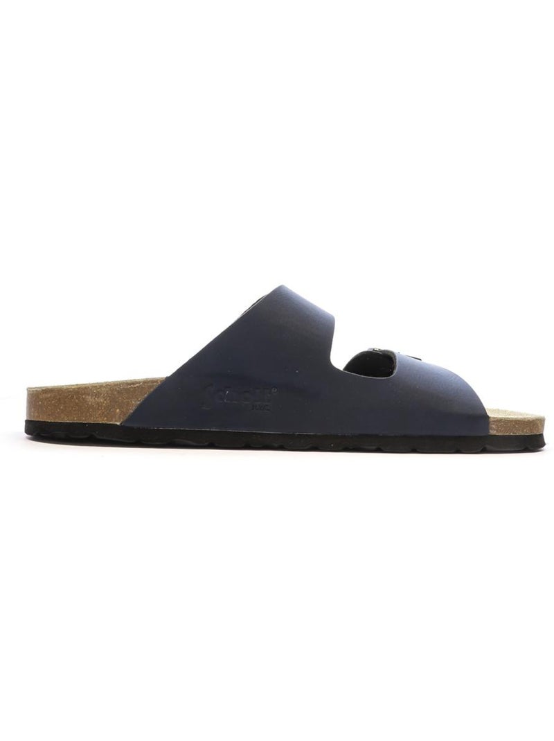 Sandalias Planas para Hombre Schott Azul marino - Kiabi
