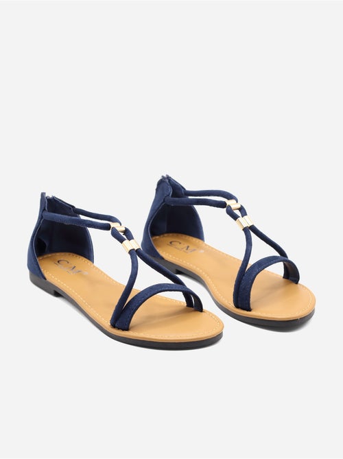 Sandalias planas para ponerse - C M - Kiabi