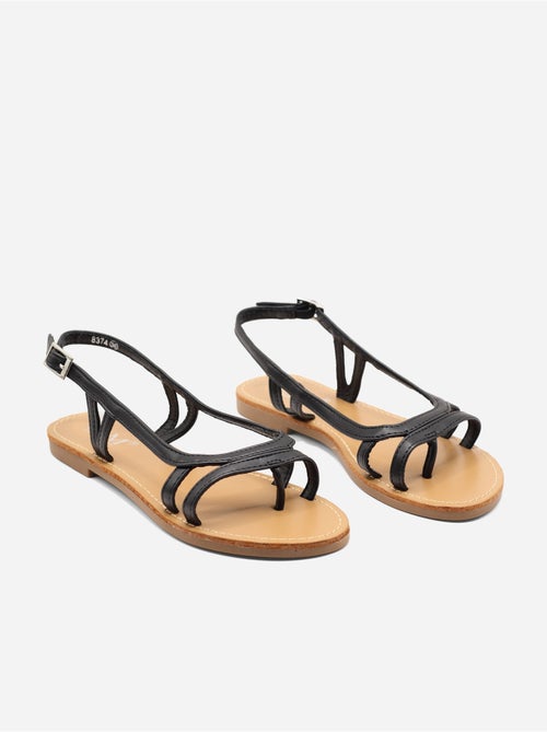 Sandalias planas para ponerse - C M - Kiabi