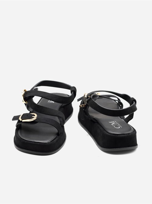 Sandalias planas para ponerse - C M - Kiabi