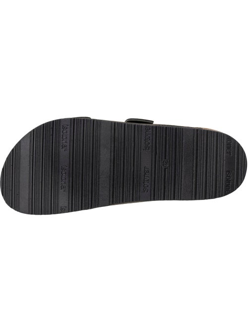 Sandalias plantilla de cuero, confort everywear parche en el talón y soporte para el  Isotoner - Kiabi