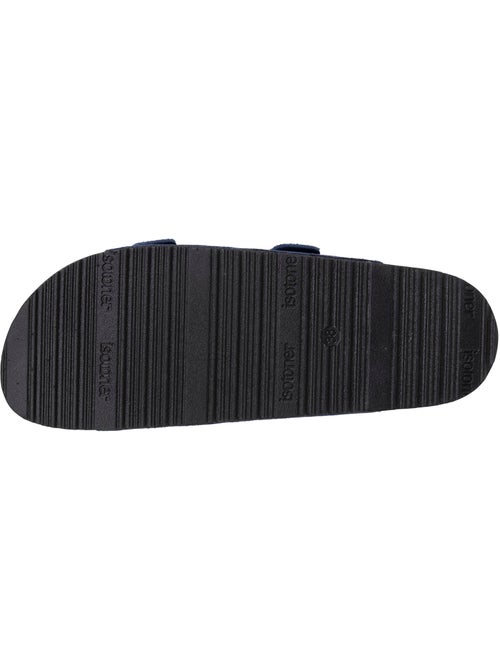 Sandalias plantilla de cuero parche confort everywear tacón isotoner - Kiabi Sandalias plantilla de cuero parche confort everywear tacón isotoner - Kiabi