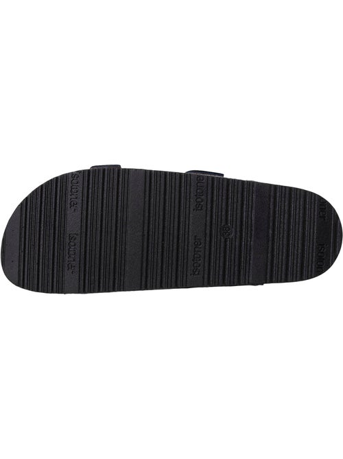 Sandalias plantilla de cuero parche confort everywear tacón  Isotoner - Kiabi