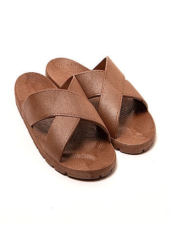 Sandalias playa hombre Brasileras suela goma