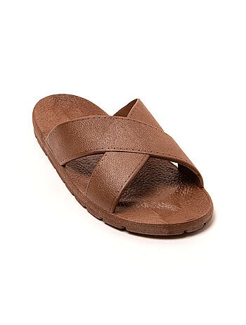 Sandalias playa hombre Brasileras suela goma