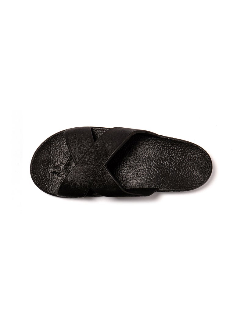Sandalias playa hombre Brasileras suela goma Negro - Kiabi